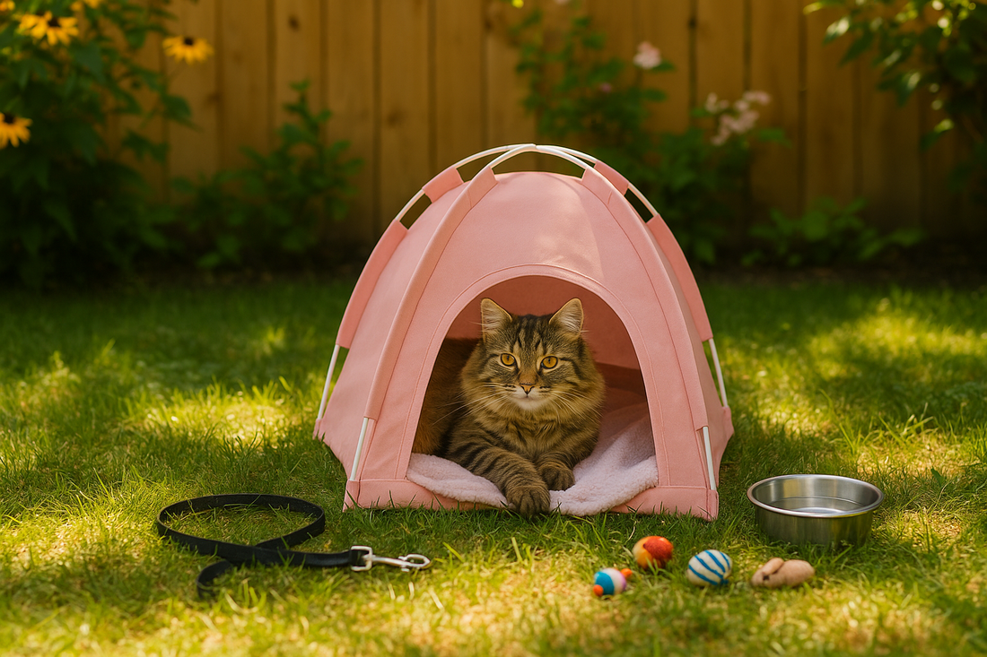 DIY Cat Campsite in Your Backyard: How to Bring Adventure Home