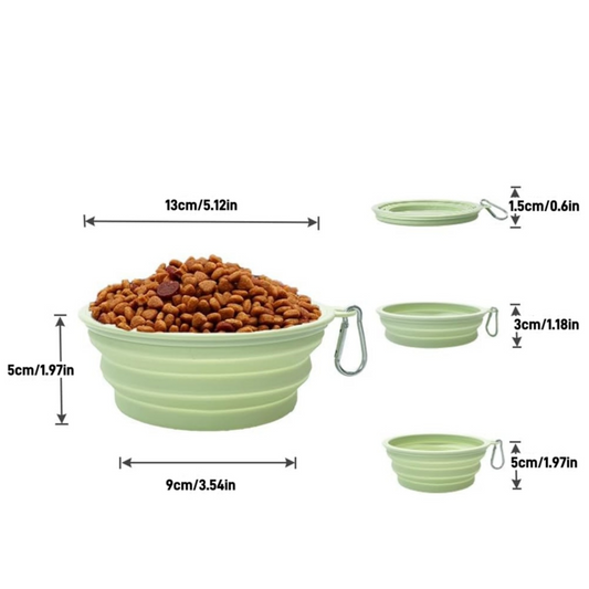 Collapsible Cat Bowl