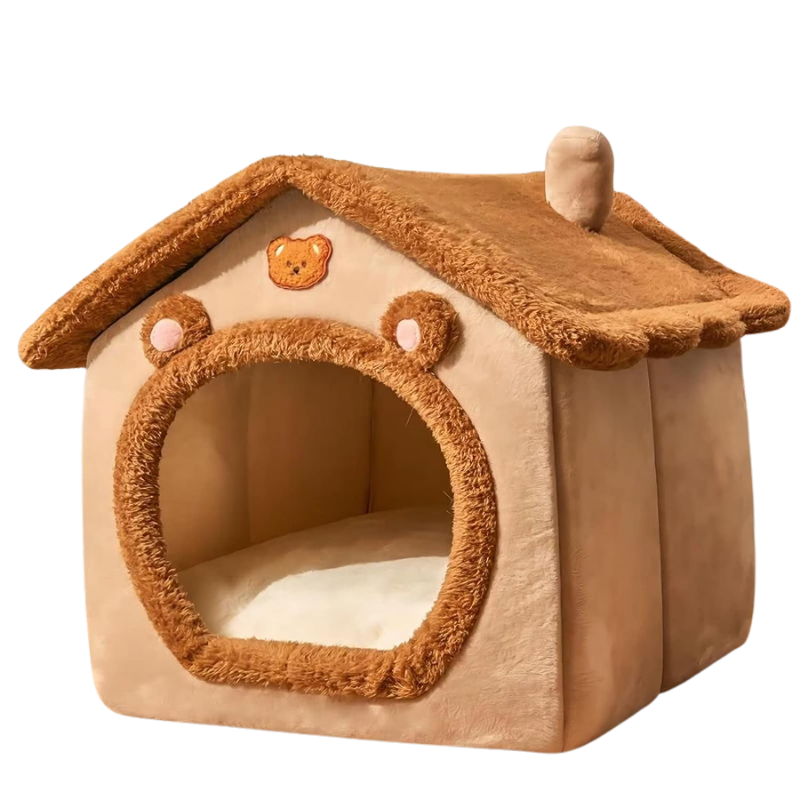 Meow Mansion tiny tent for cats — indoor camping cat tent
