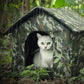 Camo Purr Hut